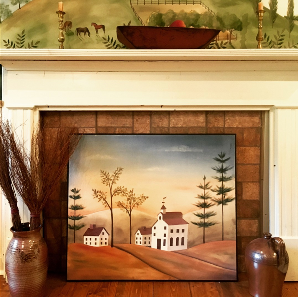 Creating Folk Art Landscapes in Williamsburg Class April 23 and 24, 2025