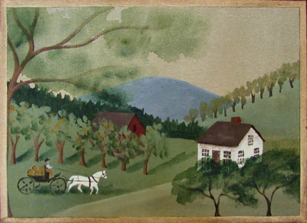 Creating Folk Art Landscapes in Williamsburg Class April 23 and 24, 2025