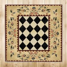 Artichoke Area Rug 51" X 51"