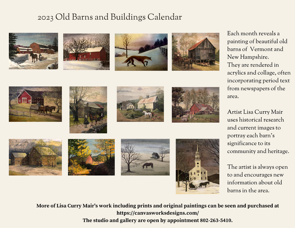 2023 Old Barns Calendar