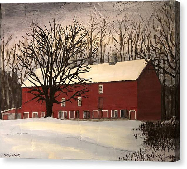 Bixby Barn 1 - Canvas Print