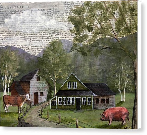 Norman's Ark Revisited - Canvas Print