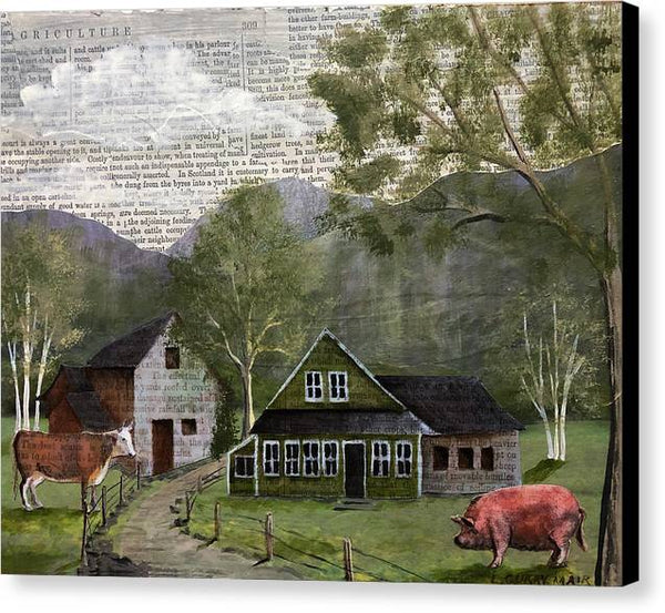 Norman's Ark Revisited - Canvas Print