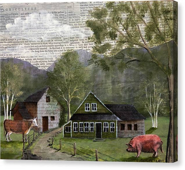 Norman's Ark Revisited - Canvas Print