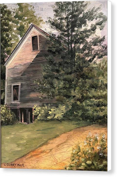 Stoughton Tavern Barn - Canvas Print